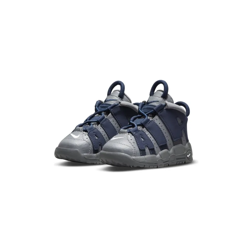 Nike Air More Uptempo Cool Grey Midnight Navy (TD) (DM3319-009)