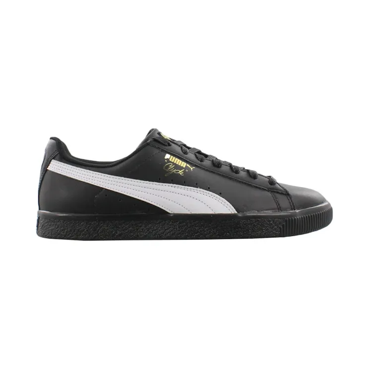 Puma Clyde Core Foil Black White