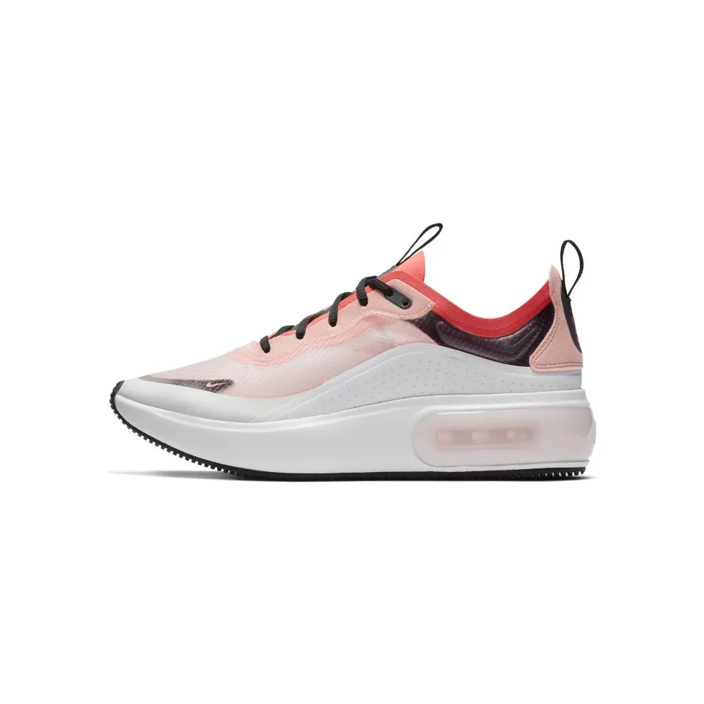 Nike Air Max Dia Flash Crimson (W) Off White/Black-White-Flash Crimson (AV4146-100)