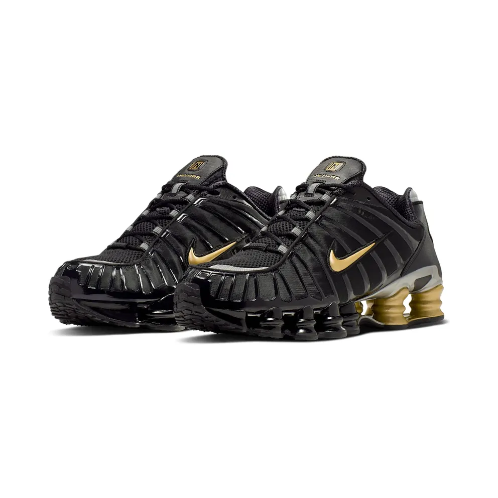 Nike Shox TL Neymar Black/Metallic Gold-Metallic Silver (BV1388-001)