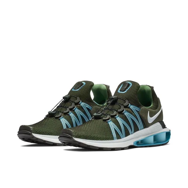 Nike Shox Gravity Sequoia Light Blue Fury Sequoia/White-Off-White-Light Blue Fury (AR1999-300)