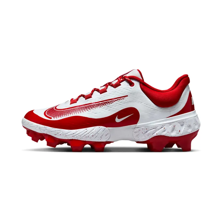 Nike Alpha Huarache Elite 4 Low MCS “White University Red” (FD6255-105)