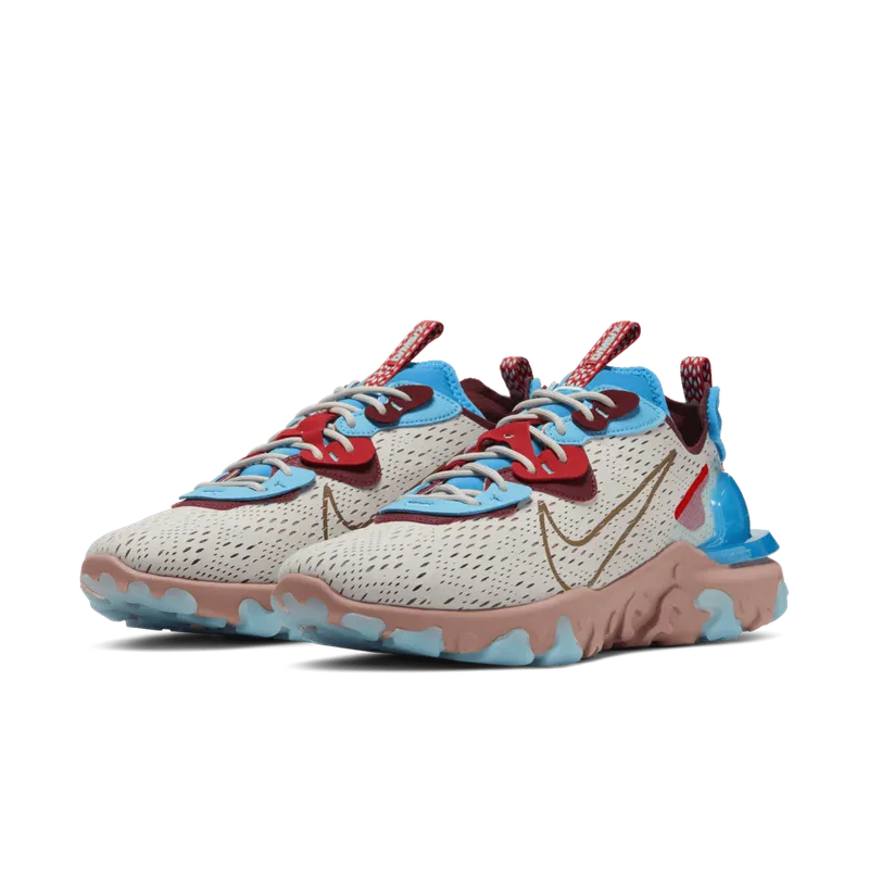 Nike React Vision Light Bone Terra Blush Photo Blue (2020) (CD4373-001)