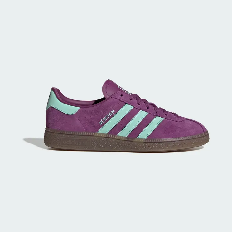 Adidas Muenchen sneakers Rich Mauve / Clear Mint / Gum (JS3995)
