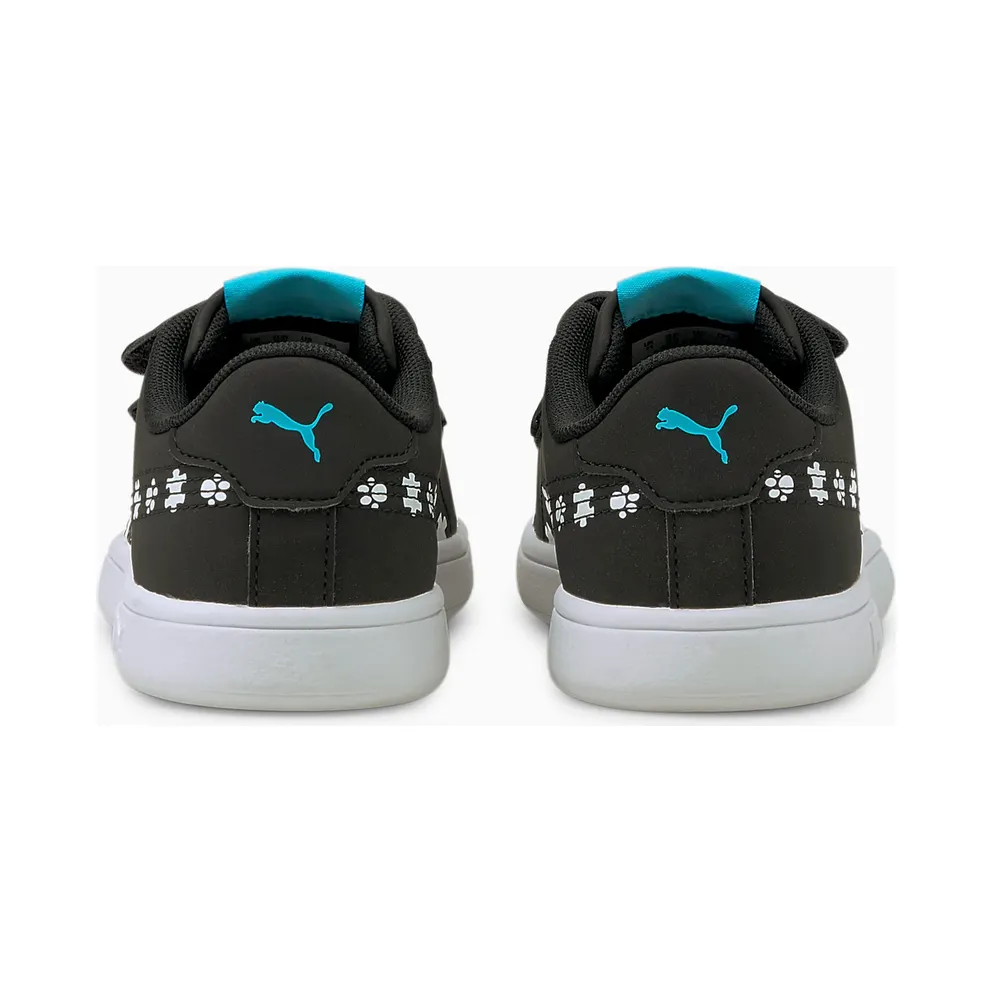 Puma Smash v2 Summer Animals Kids White/Black (368788-01)