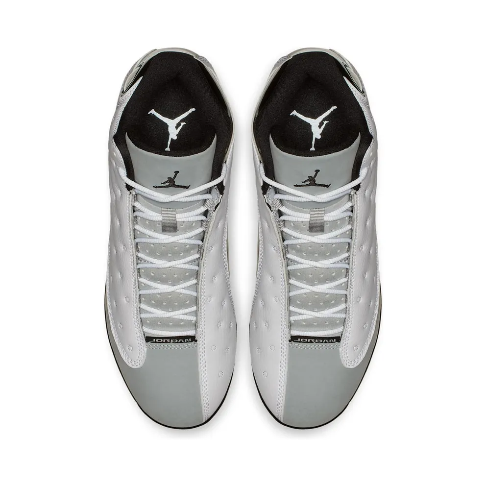 Jordan 13 Retro MCS Cleat Barons White/Black-Wolf Grey-Black (AJ8016-120)