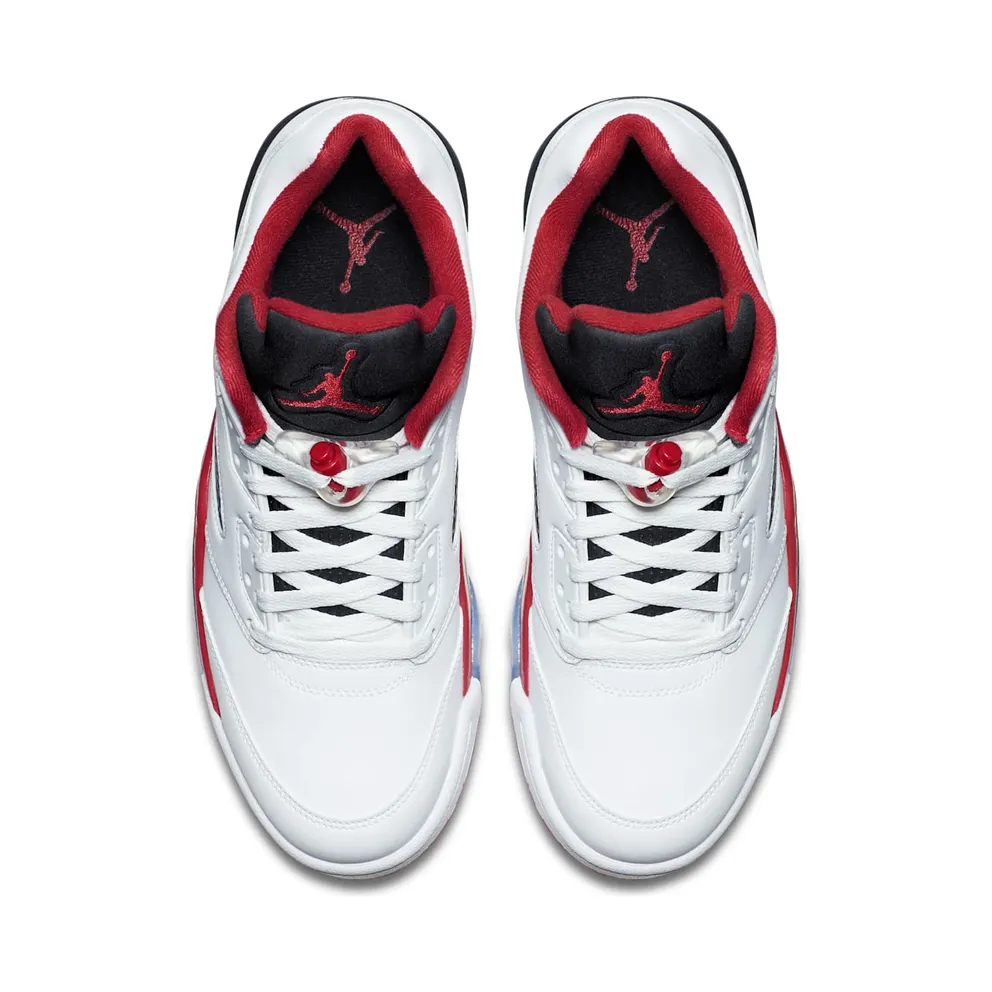 Air Jordan Nike AJ 5 V Retro Low Fire Red (819171-101)