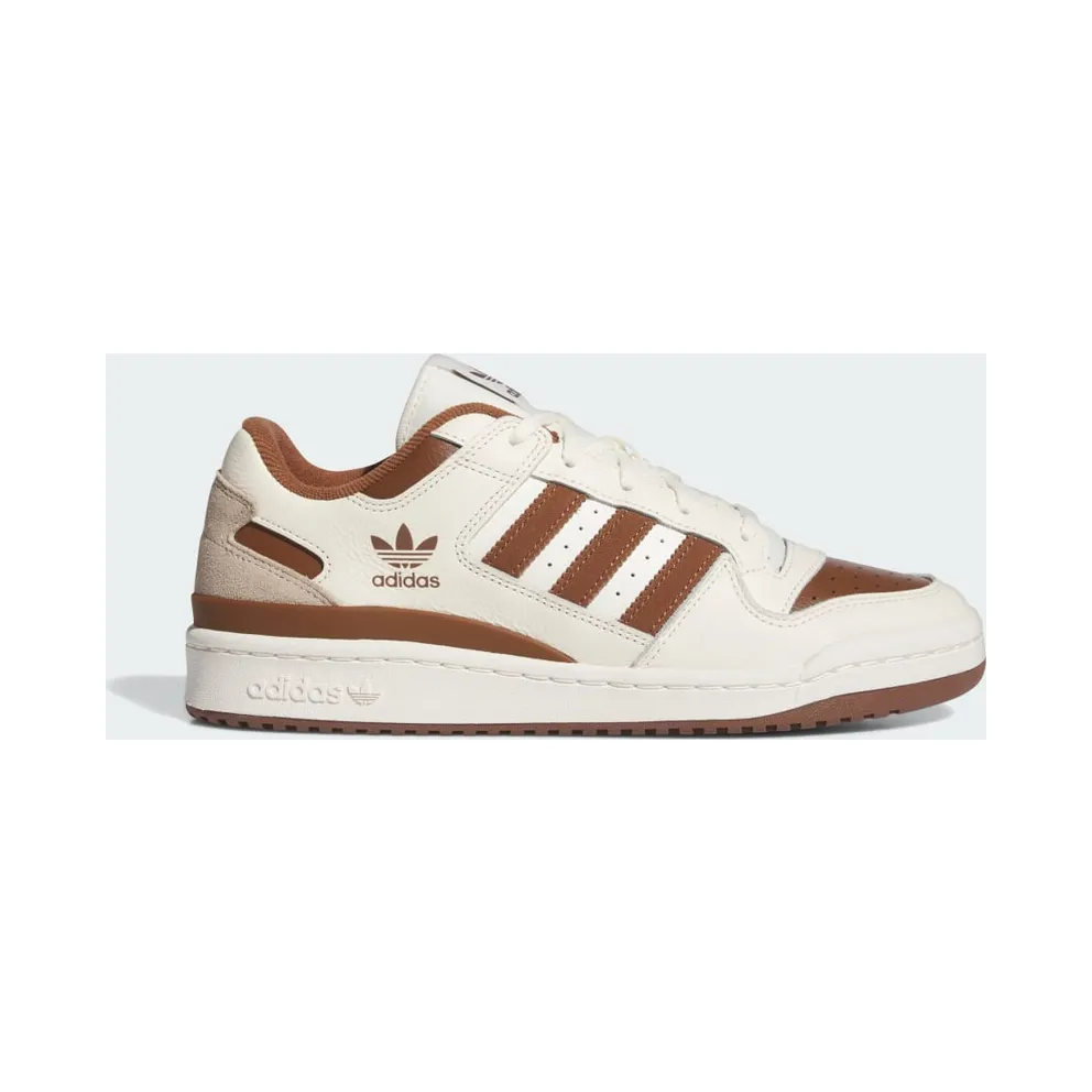 adidas Forum Low CL Schuh Cream White / Preloved Brown / Wonder Beige (IG3900)
