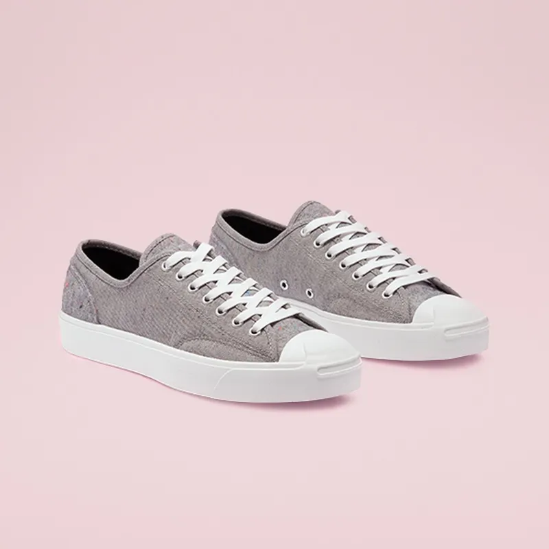 Converse Jack Purcell Renew Low ‘Grey Twill’ Grey/White/White (169613C)