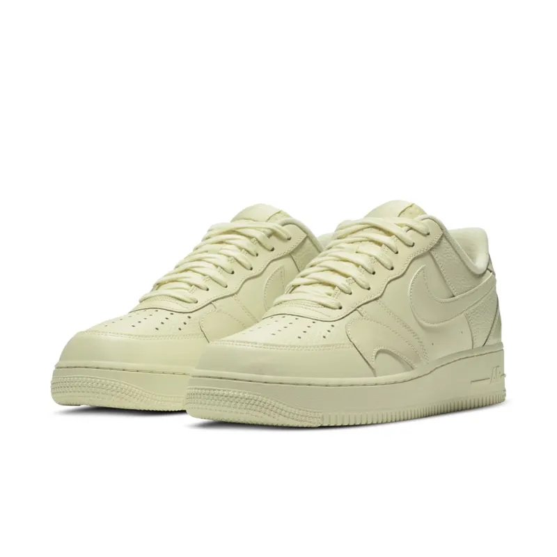 Nike Air Force 1 Low Misplaced Swooshes Pale Yellow Pale Yellow/Pale Yellow-Pale Yellow (CK7214-700)