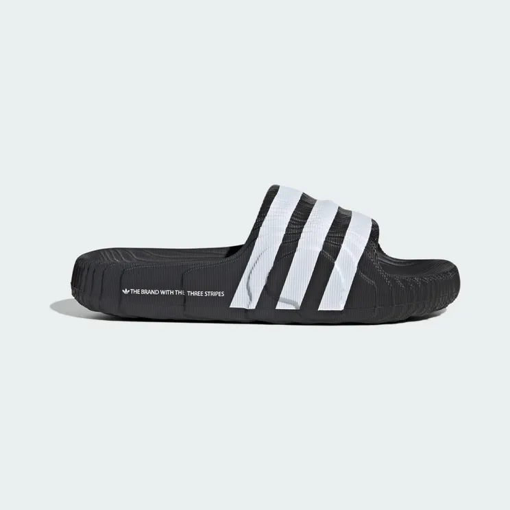 adidas Adilette 22 Slides “Core Black / Core Black / Cloud White” (IF3670)