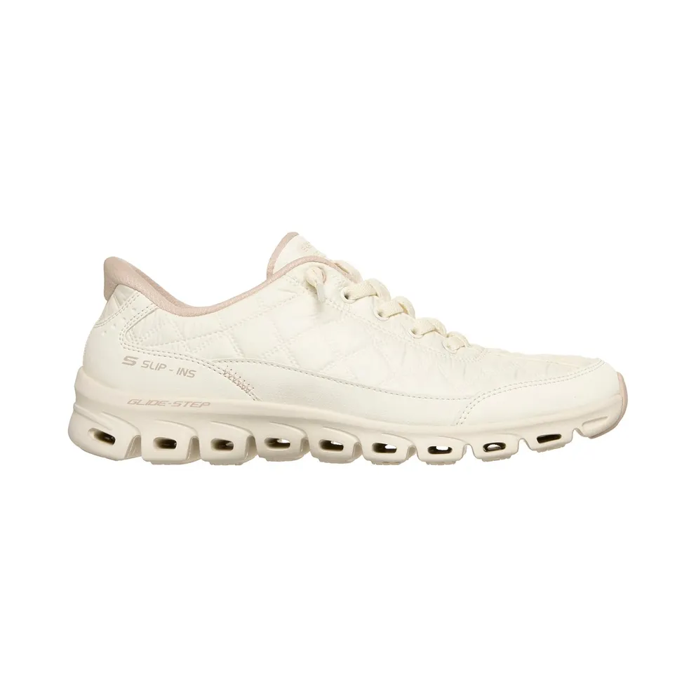 Skechers Slip-ins: Glide-Step – Cozy Fit At Ease Sneaker Off-White