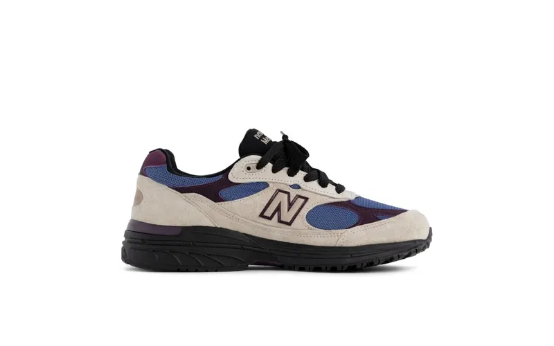 New Balance Aimé Leon Dore x 993 – “White / Slate Blue / Maroon” (MR993ALL)