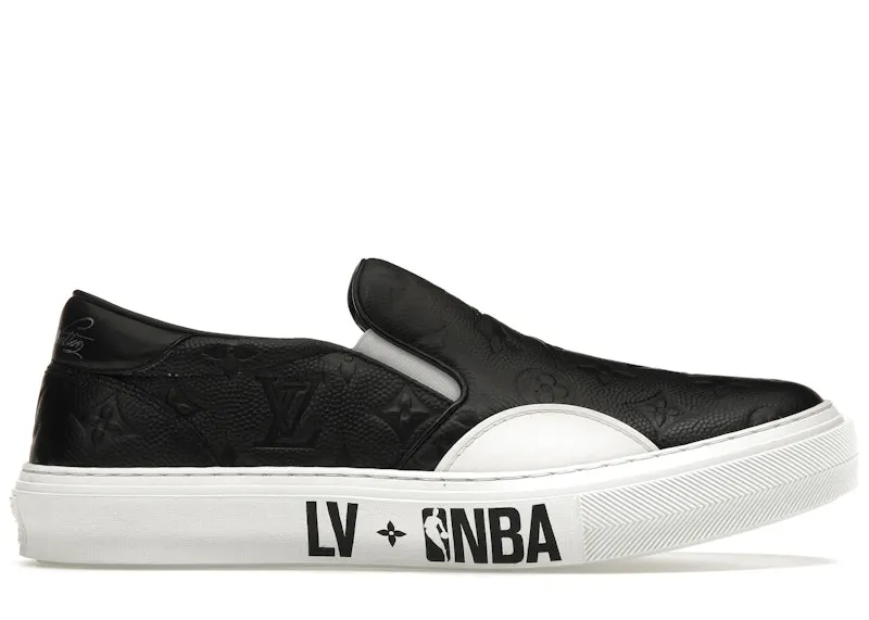 Louis Vuitton x NBA Ollie Slip On Black (BL9I1PGC02N)
