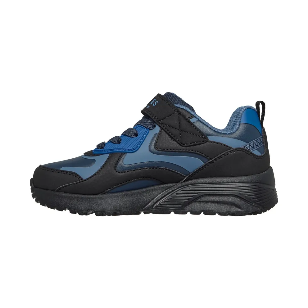 Skechers Uno Lite “Chroma Cruiser Sneaker Black / Blue” (403645LBKBL)