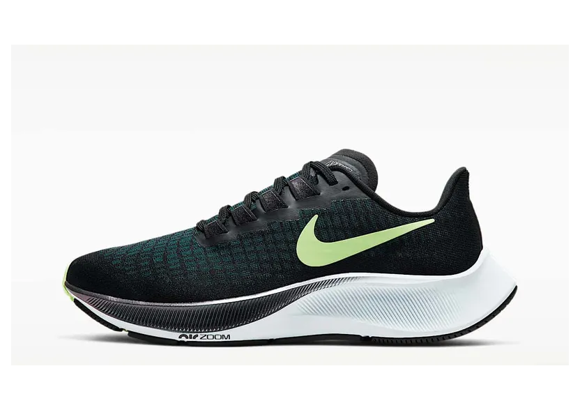 Nike Air Zoom Pegasus 37 “Black / Valerian Blue / Spruce Aura / Ghost Green” (BQ9647-001)