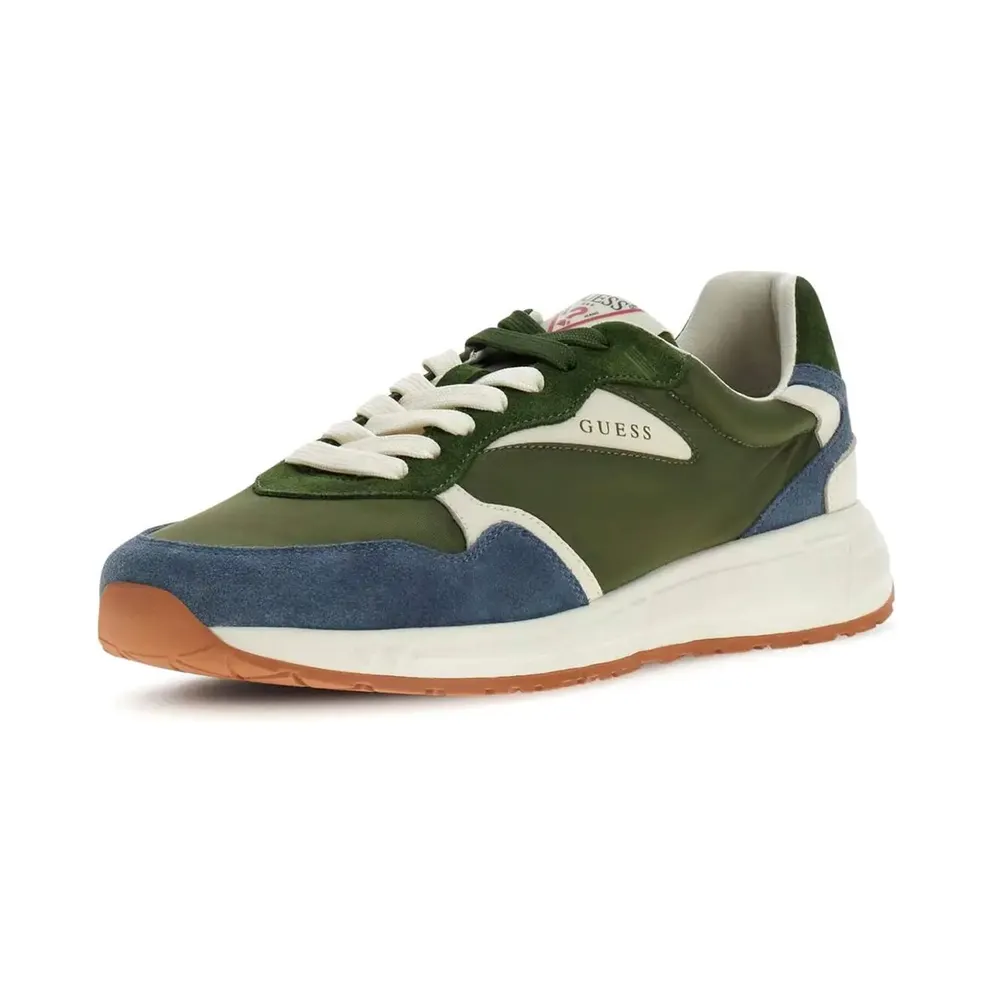 Guess sneaker groenblauw (FMJRIA-ELE12-GREBU)