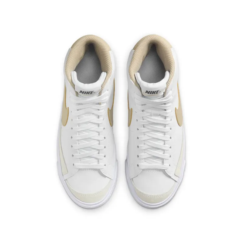 Nike Blazer Mid ’77 White Thunder Blue Desert Khaki (DA4086-127)