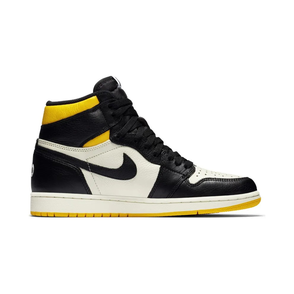 Jordan 1 Retro High “Not for Resale” Varsity Maize Sail/Black-Varsity Maize (861428-107)