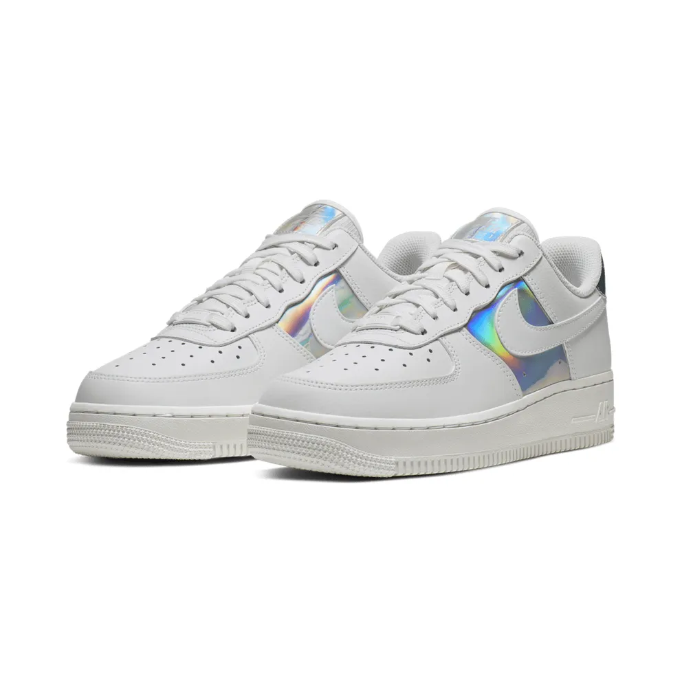 Nike Air Force 1 Low Iridescent White (W) Summit White/Metallic Silver (CJ9704-100)