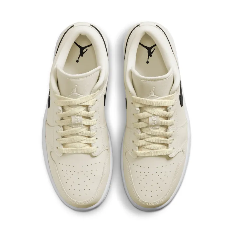 Air Jordan 1 Low Coconut Milk – “Coconut Milk / Black / White” (DC0774-121)