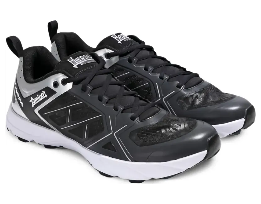 Herno Laminar mit Kontrasteinsätzen “Black” (SH002DLSHOE19300)