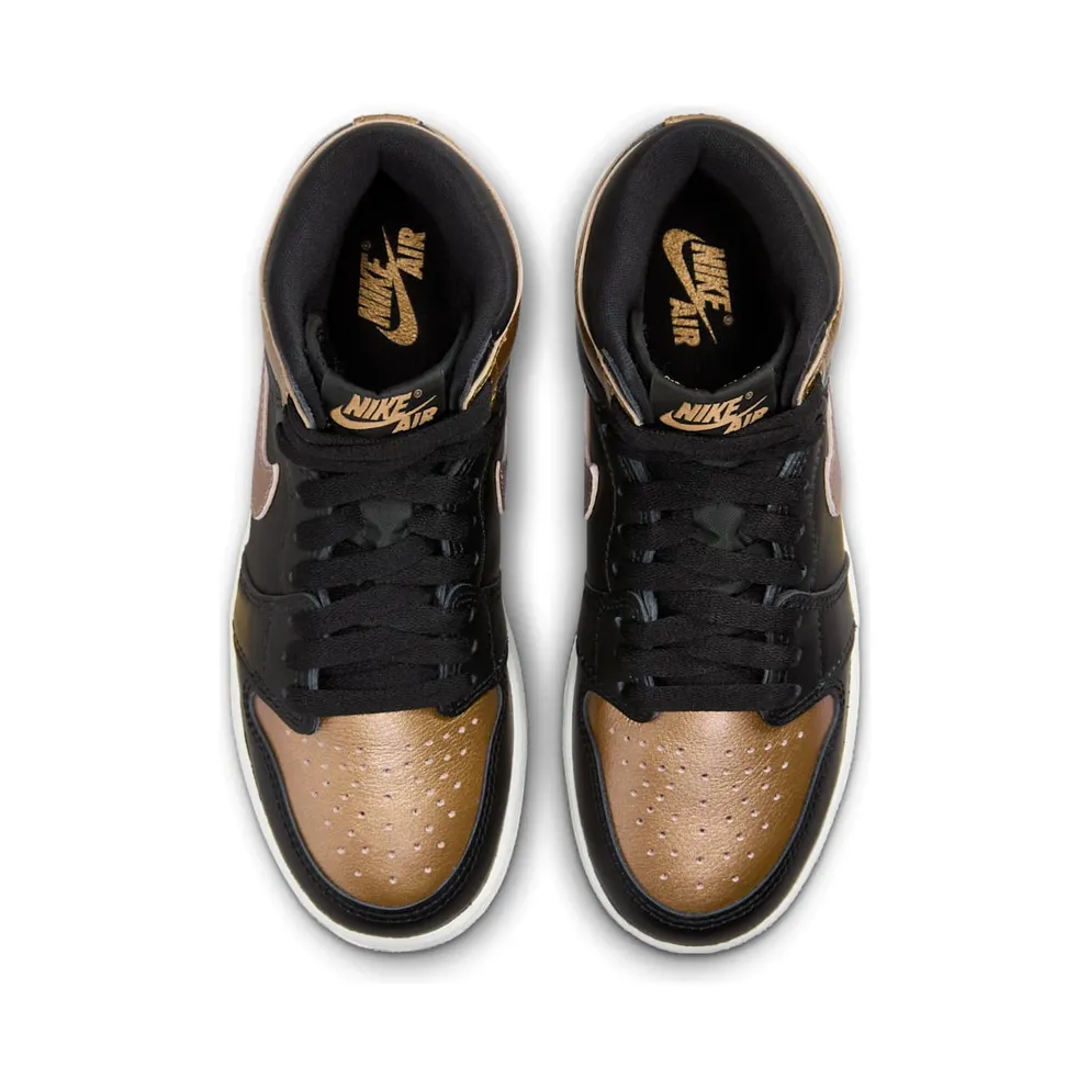 Air Jordan 1 GS “Black Metallic Gold” (FD1437-071)
