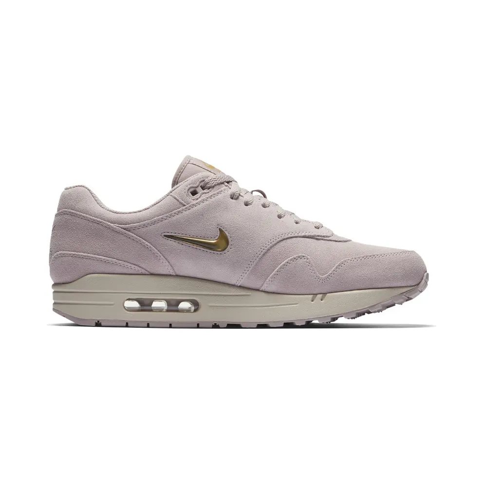 Nike Air Max 1 Jewell Premium SC Wmns Particle Rose Metallic Gold (918354-601)