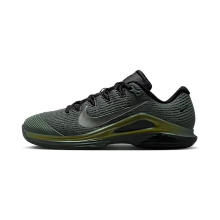Nike Vapor 12 Hard Court “Camo Green / Metallic Gold / Black / Pure Platinum” (IM3793-300)