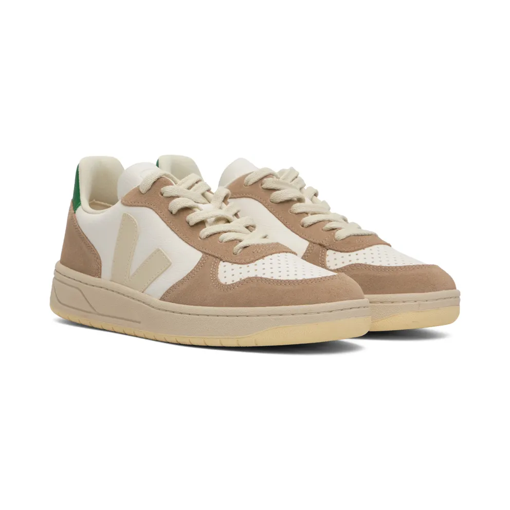 VEJA V-10 “White/Tan” (VX0502961)