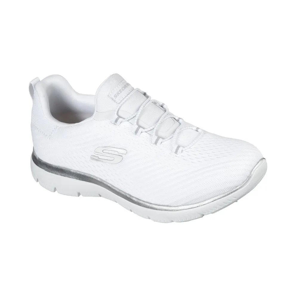 Skechers Summits – Fast Attraction Sneaker White/Silver