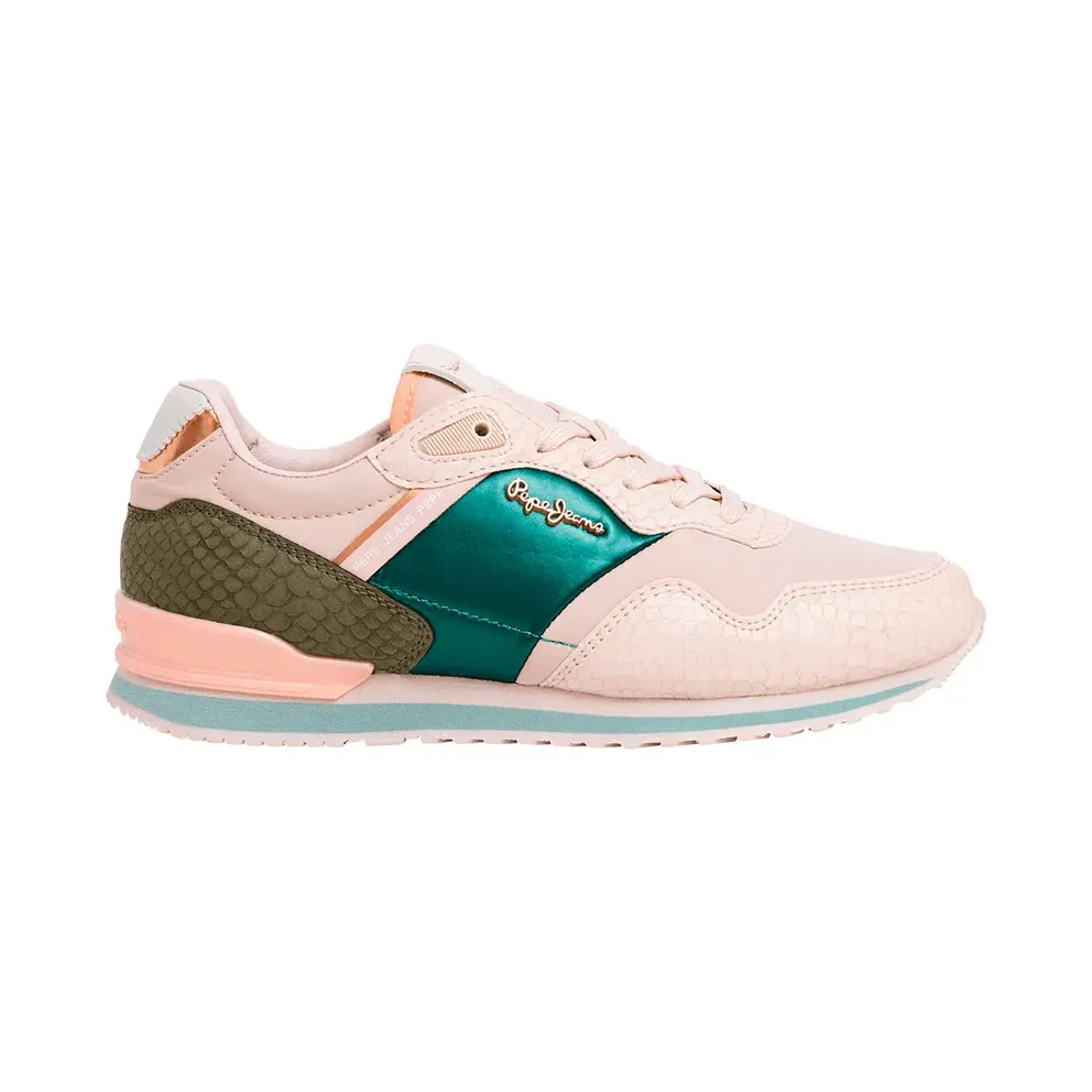 Pepe Jeans PèPè sneaker Smaragd / Abrikoos / Pink (PLS40044-303)