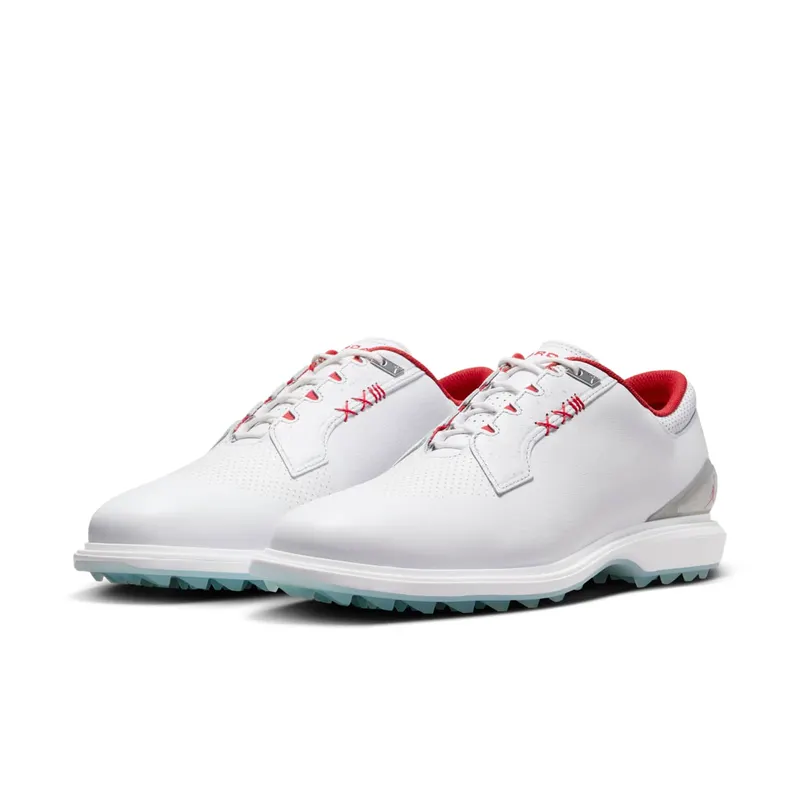 Jordan ADG 5 White Metallic Silver Blue Tint Fire Red (Wide) (FQ7874-101)
