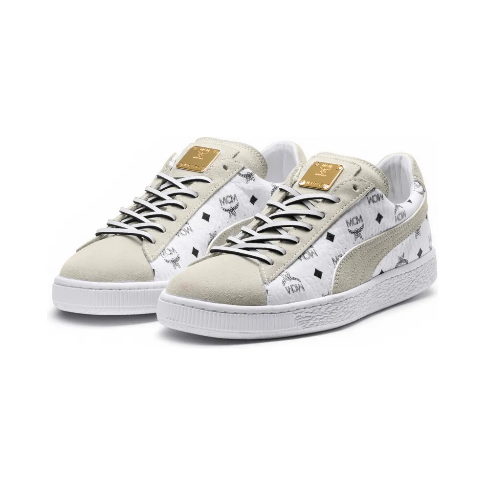 Puma Suede Classic MCM (White) Whisper White/Puma Black (366299-02)
