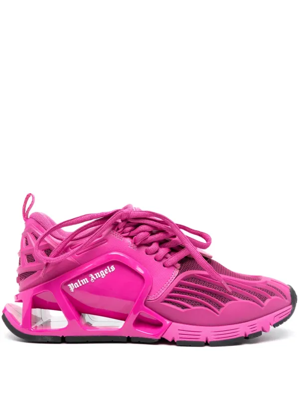 Palm Angels Palm Web low-top – Pink (PWIA050F23FAB0013232)