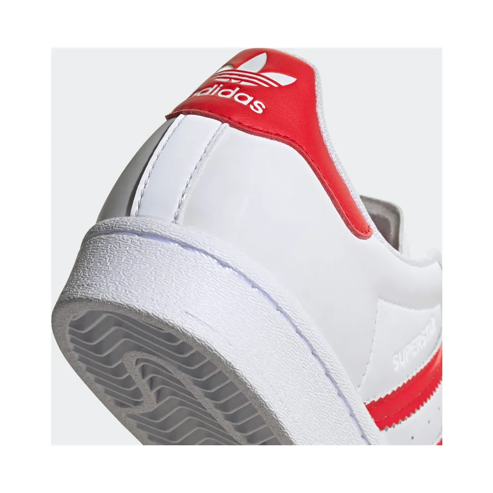 adidas Superstar Cloud White / Vivid Red / Cloud White (FY2569)