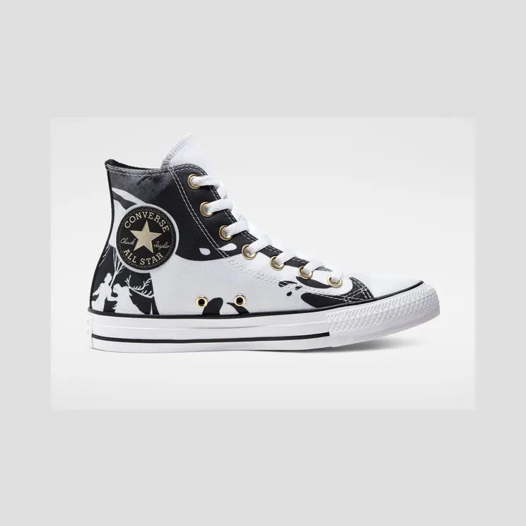 Converse Chuck Taylor All Star Hi Frozen 2 White Black (167358C)