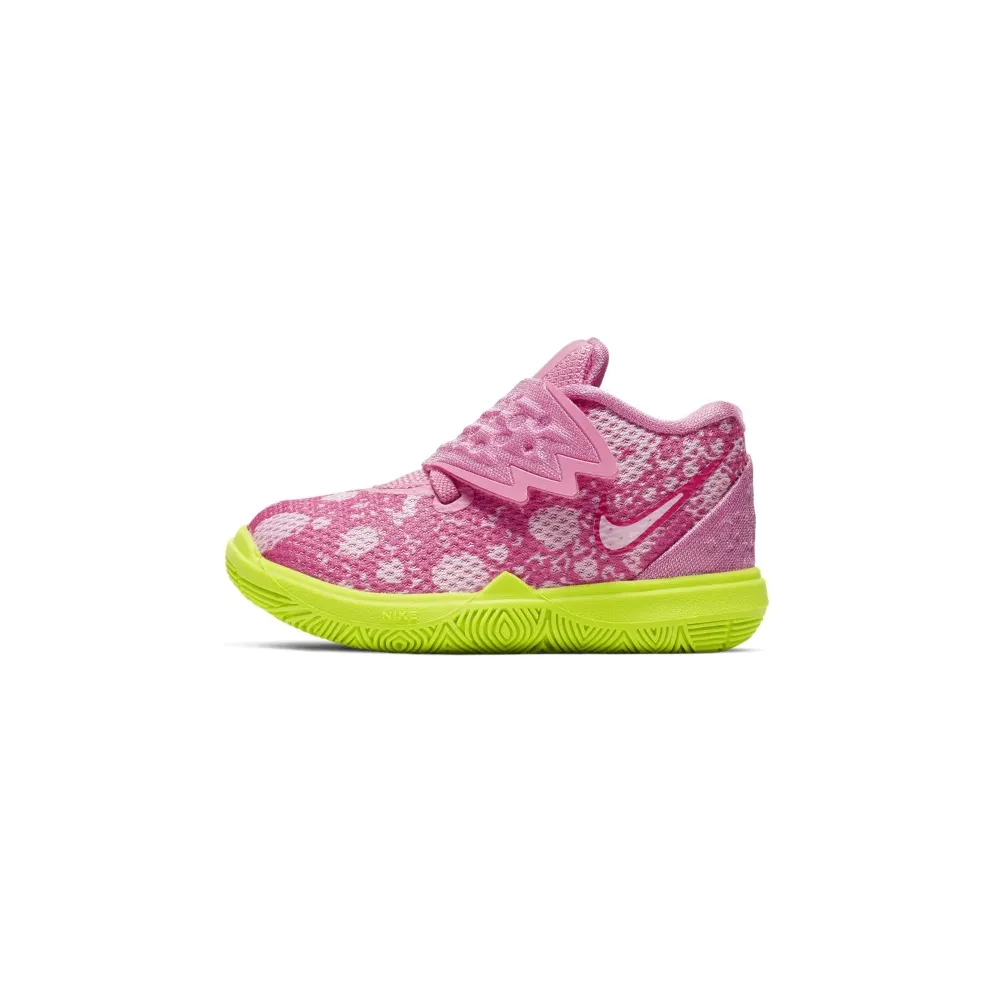 Nike Kyrie 5 Spongebob Patrick (TD) Lotus Pink/University Red (CN4490-600)
