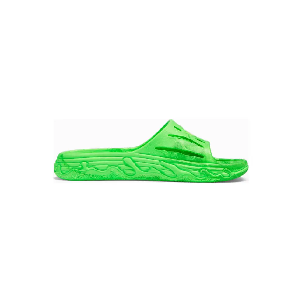 Puma LaMelo Ball MB.03 Slide Green Fluoro Yellow (394223-04)