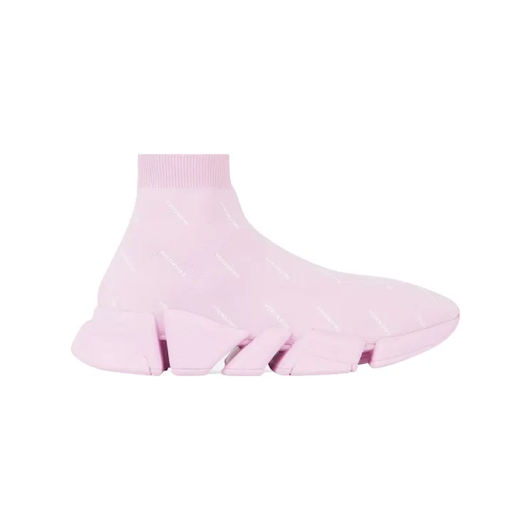 Balenciaga Speed 2.0 Recycled Knit AllOver Pink (617196W2DBO5601)