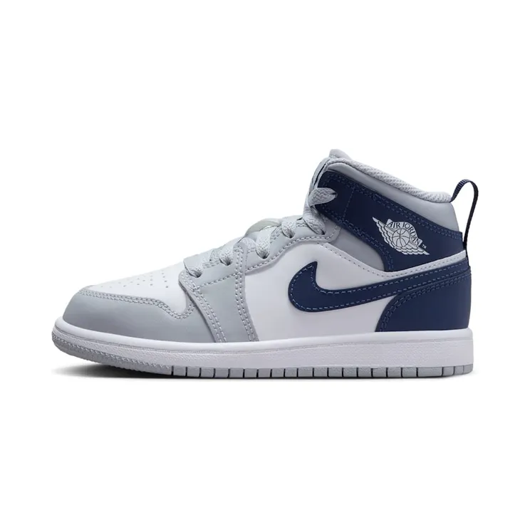Air Jordan 1 Mid PS Black “White / Wolf Grey / Midnight Navy” (DQ8424-104)
