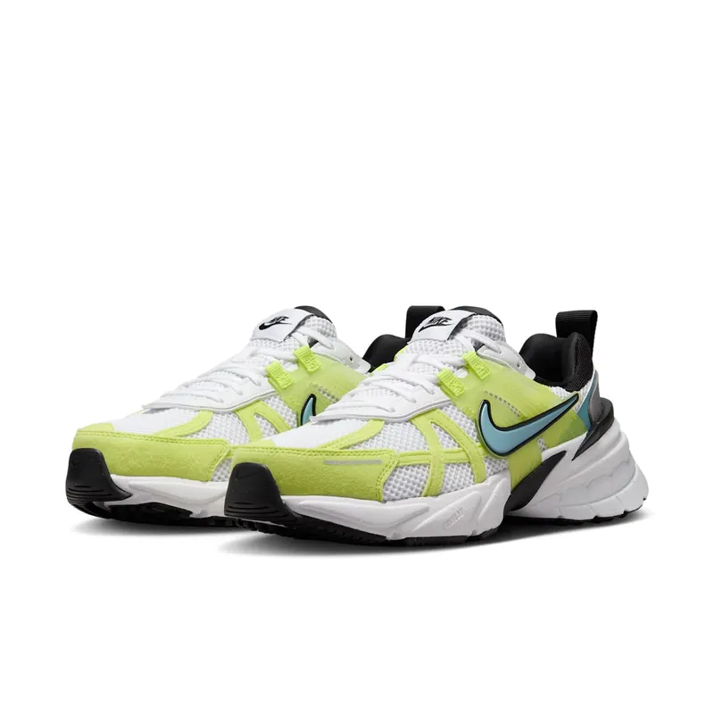 Nike V2K Run White Cyber Denim Turquoise (HJ9568-100)
