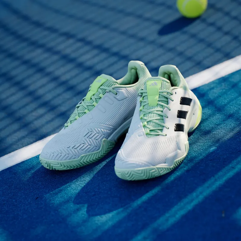 adidas Barricade 13 Cloud White Core Black Semi Green Spark (IG3114)