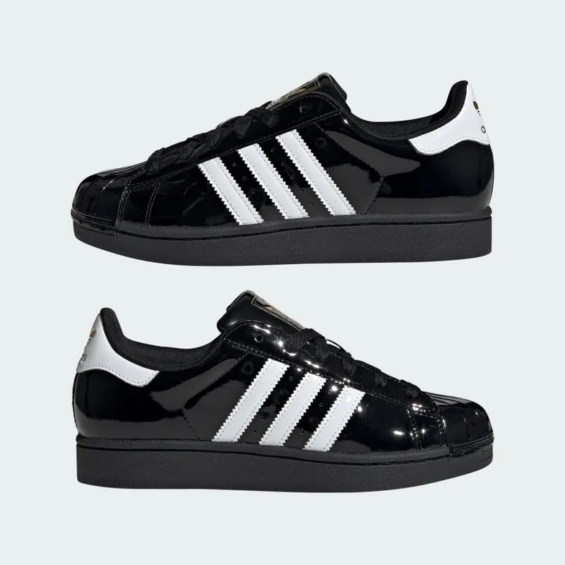 Adidas Superstar II Core Black / Cloud White / Gold Metallic (JS4009)