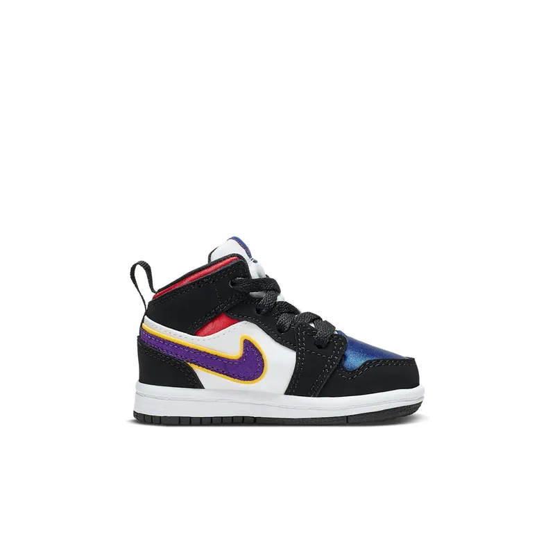Jordan 1 Mid SE Black Field Purple (BQ6933-005)