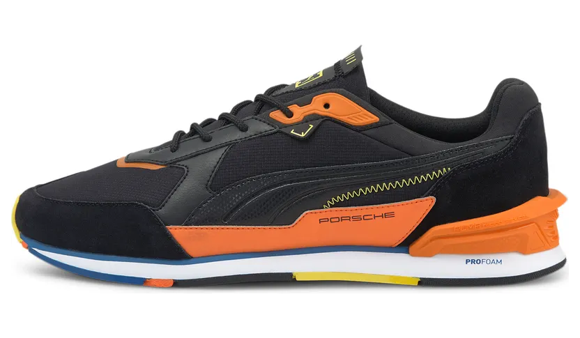 Puma Porsche Legacy Low Racer motorsportschoenen Zwart (306811-01)