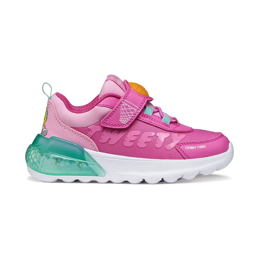 Geox sneaker Fuchsia/Aquagroen (J65LZA011CE-C8471)