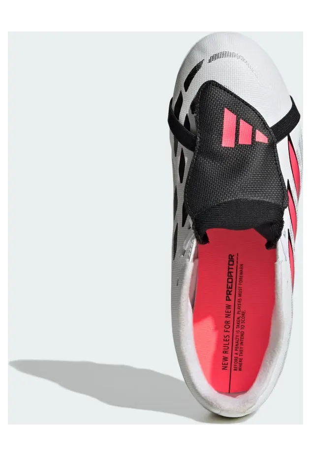 Adidas Predator Club Fold-Over Tongue FG/MG Nockenschuhe, weiß (KJ6728)