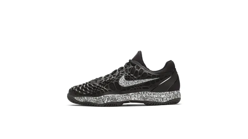 Nike Court Zoom Cage 3 Black Black White (918193-006)