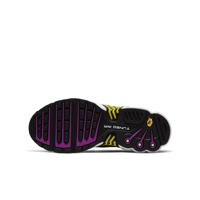 Nike Air Max Plus 3 Hyper Violet (GS) Black/Hyper Violet-Dynamic Yellow (CD6871-005)
